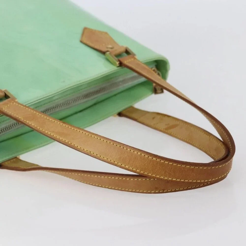 LOUIS VUITTON Monogram Vernis Houston Hand Bag Peppermint - Picture 8 of 15
